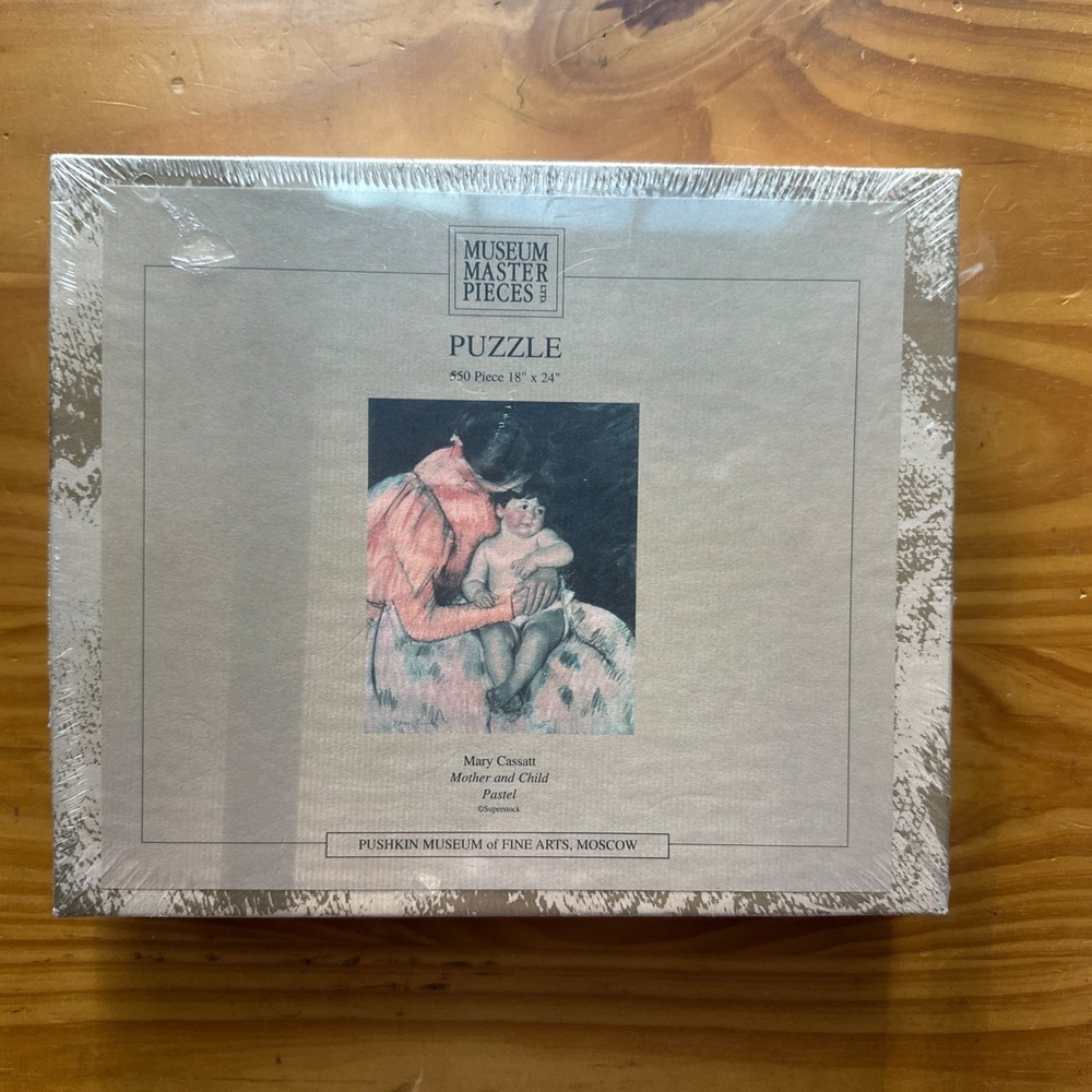 NEW Mary Cassatt Mother And Child Pastel Puzzle 550 Piece 18 X 24